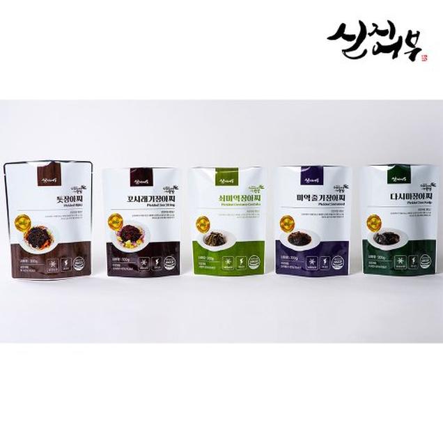 (완도바다)신지어부가 만든 프리미엄 해초 장아찌 5종(2kg)6276