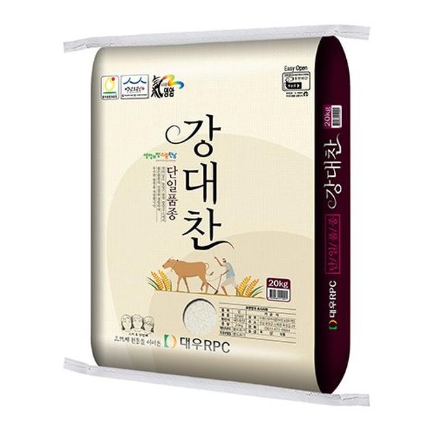 (대우미곡)2024 햅쌀 씹는 맛이 좋은 단일품종 강대찬쌀 20kg6710