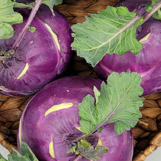 (베리굿스)보라빛 유혹 싱싱 햇 콜라비 4kg(4~10개)6855