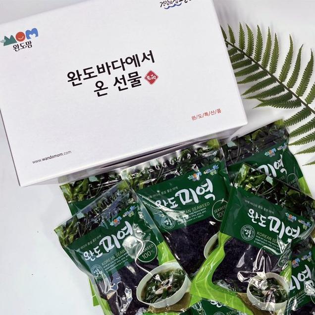 (완도맘)완도 컷트미역 자른미역 80g*10봉 세트2589