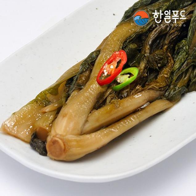 (한일푸드)30년 전통 한정식맛집 여수한일관 갓피클(600g/1kg)7718