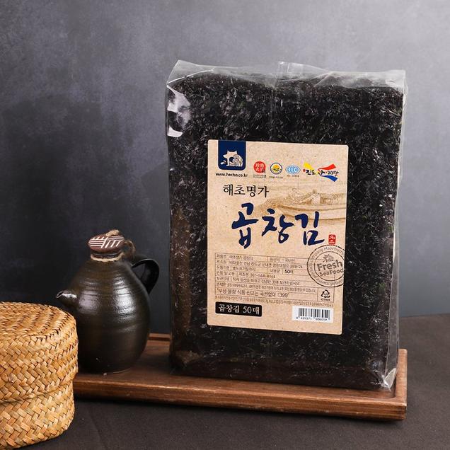 (바다물산)해초명가 고급곱창김 50매3509
