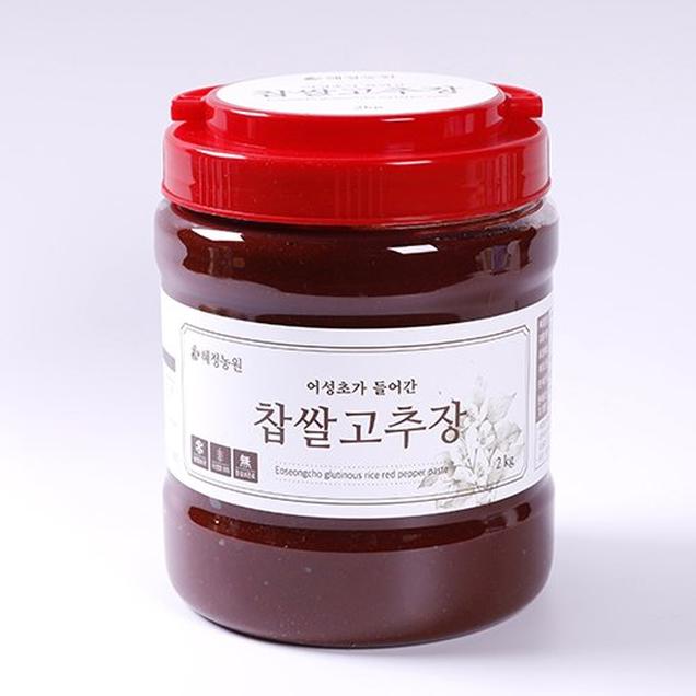 (더디오)착착감기는 맛의 일품! 국내산 어성초 찹쌀고추장(2kg)5903