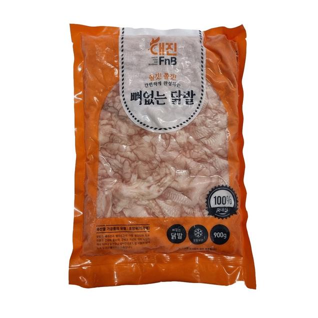 (대진에프엔비)쫄깃쫄깃 간편하게 즐기는 뼈없는 닭발 900g20170