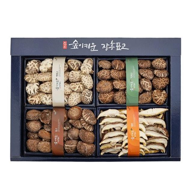 (정남진장흥표고)표고버섯 선물세트 백화고혼합 특선2호13245