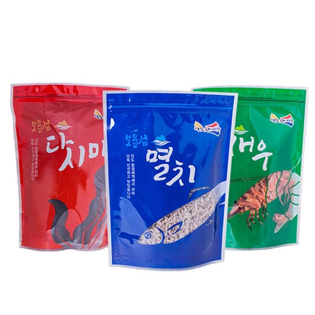 (한가네)한가네 멸치200g 새우120g 다시마150g세트13521