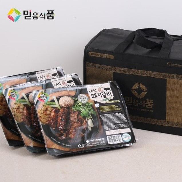 (믿음식품)LA식돼지갈비 선물세트15295