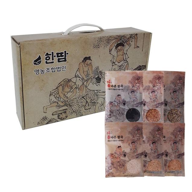 (한땀)한땀 잡곡 6종 선물세트15935