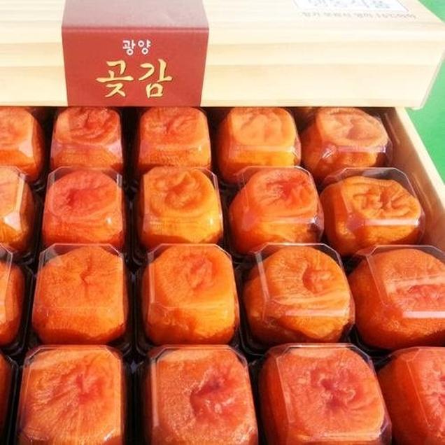 (전남정보화마을)옥실정보화마을 국사봉 바람맞고자란 광양곶감 세트 산내들 24과(왕왕특3.8kg)17119