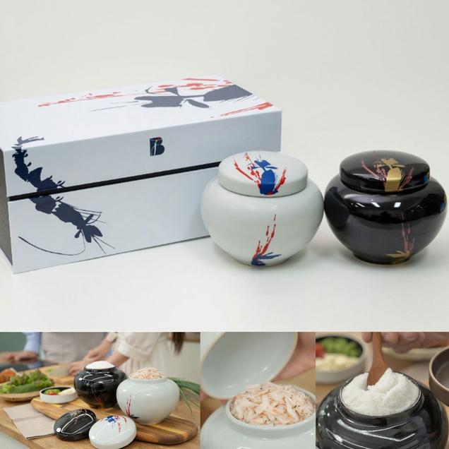 (참신안수산)명품수산선물세트(육젓1kg+천일염800g)3332