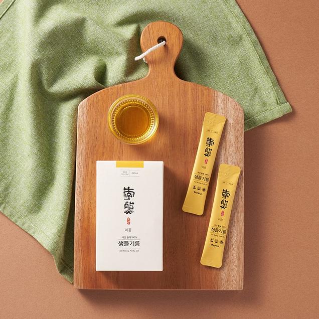 (이웅식품) 국내산 생들기름 참기름 스틱(5ml x 10ea)7005