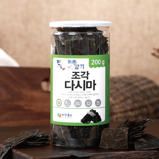 (해강수산)진도 어촌향기 진도조각다시마 200g5076