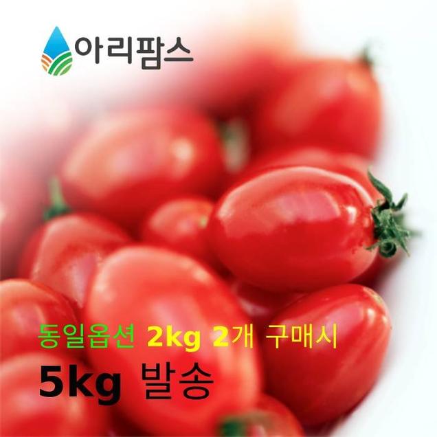 (아리팜) 대추방울토마토 2kg / 2개 구매시 5kg 발송6403