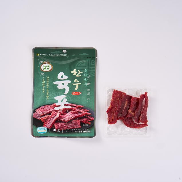 (호남권물류센터)한우육포/40g7483