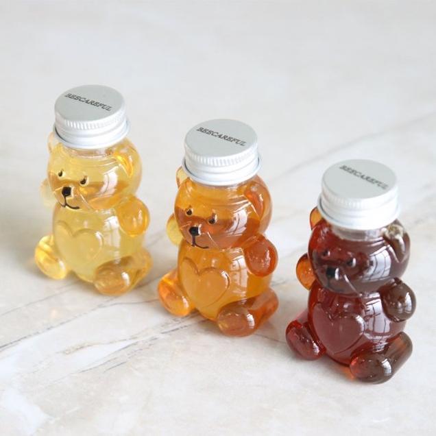 (비케어풀)비케어풀 국산 천연벌꿀 미니베어풀 곰돌이꿀 90g(3종)7185