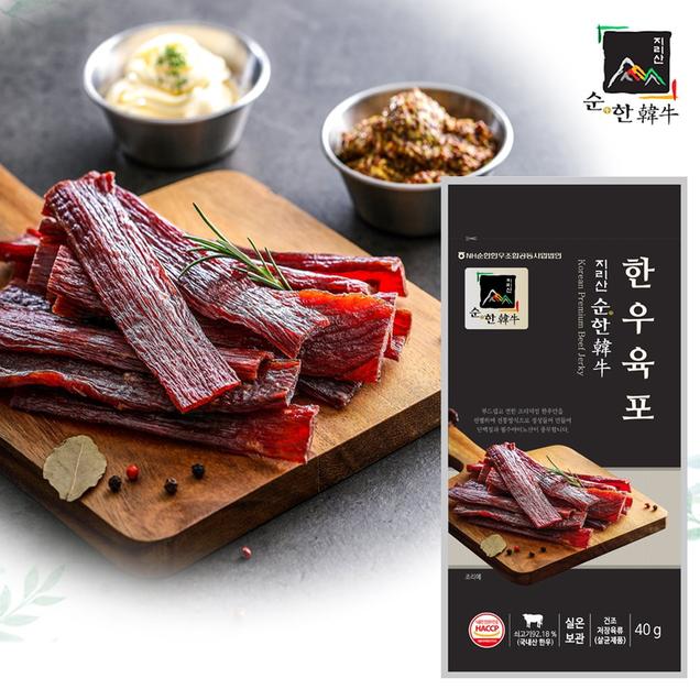 (지리산순한한우)한우육포 1팩 / 40g3417