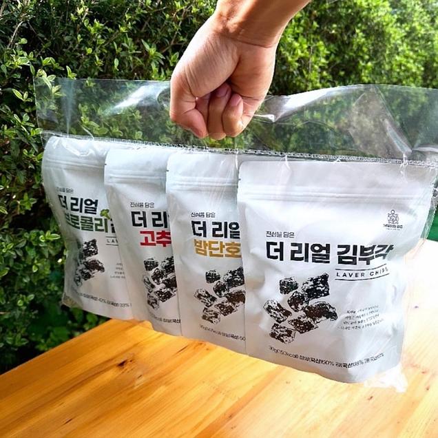(거북이와경주) 실속형김부각선물세트 4가지맛3926
