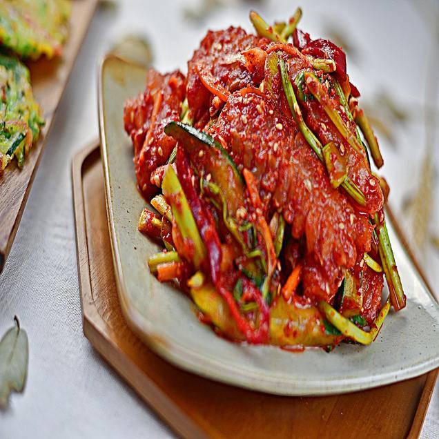 (게미지다)목포 홍어회무침8136