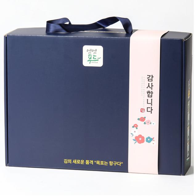 (엠엠푸드)아몬드,메밀,코코넛 김스낵 선물세트6614