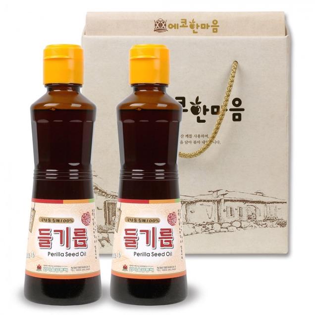 (한마음공동체)장성 국내산 참기름/들기름세트(상품선택)12695