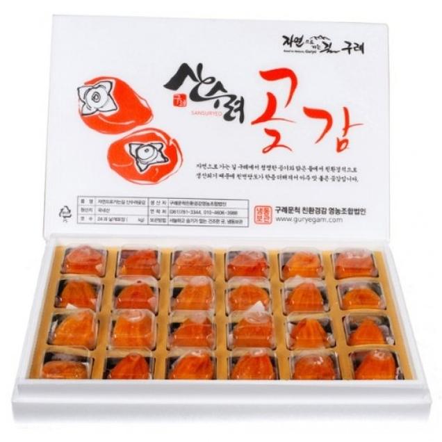 (구례문척)2025 설 왕대봉곶감 개별포장 24과 60g13951