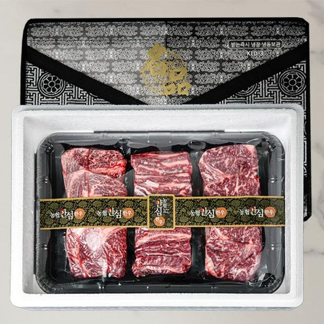 (동심푸드) 농협안심한우 한우선물세트 1등급 1kg8262
