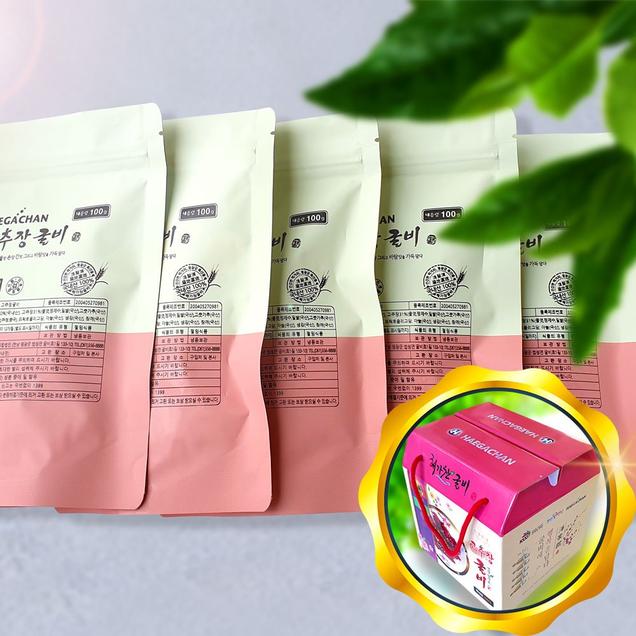 (해가찬푸드) 고추장굴비 500g(100gx5팩) 파우치팩 / 국내산 보리굴비 고추장으로 제조8273