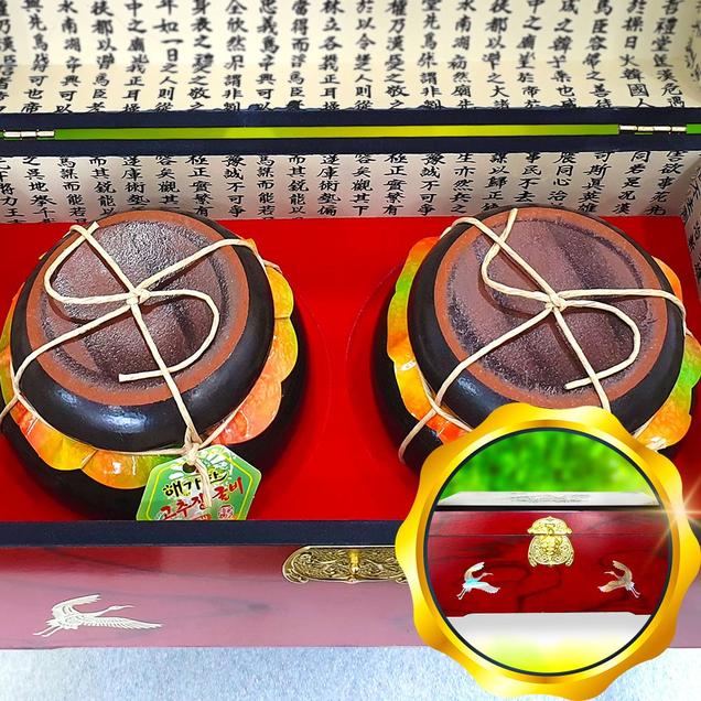 (해가찬푸드) 고추장굴비 고가구 옹기2구세트(1,200g) / 국산 보리굴비 고추장으로 제조8276
