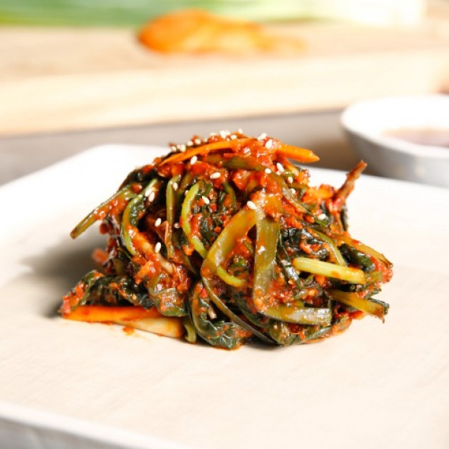 [김치식자재] (소셜바이오) 돌산삼채꼬들빼기김치 7kg9029