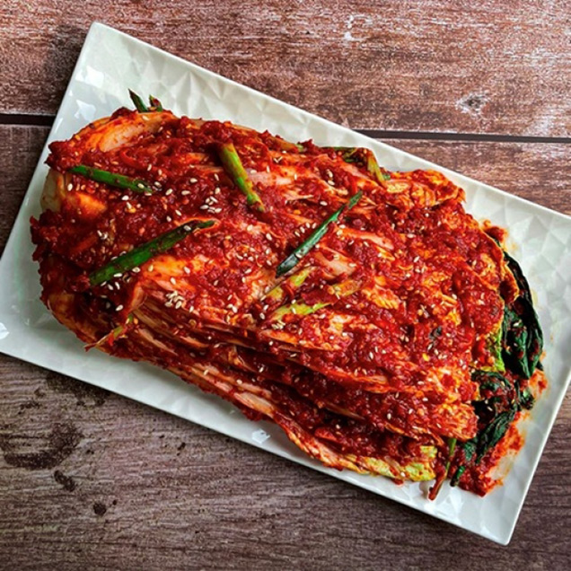 [김치식자재] (소셜바이오) 돌산삼채포기김치 7kg9030