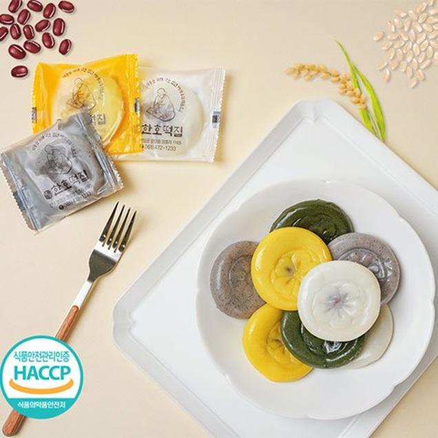 [Live] (영암한호떡집)달콤한 팥 앙금이 가득 들어간 앙금절편 600g / 선물세트 1.6kg (옵션별)10002