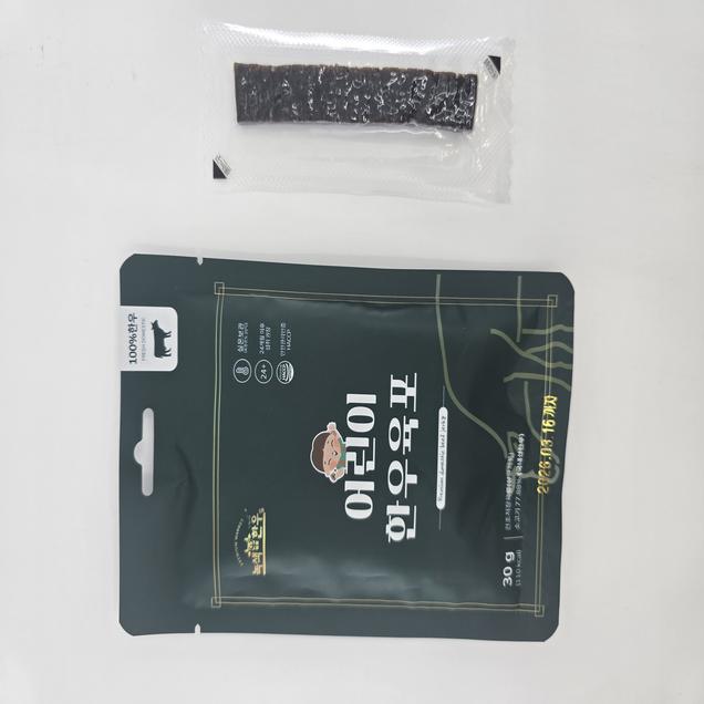 (호남권물류센터)녹색한우 어린이 육포/30g10138