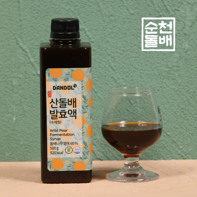(이반촌농원) 단돌 산돌배발효액(수제청) 500g, 순천 산돌배10312