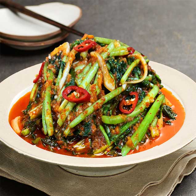 [로컬상품관] (자연락남도김치) 고흥 국내산 시원한 별미 열무김치 2kg~7kg10320