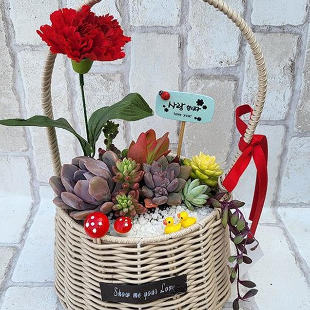 [로컬상품관] (조은농원) 꽃바구니 만들기 (광양)10435