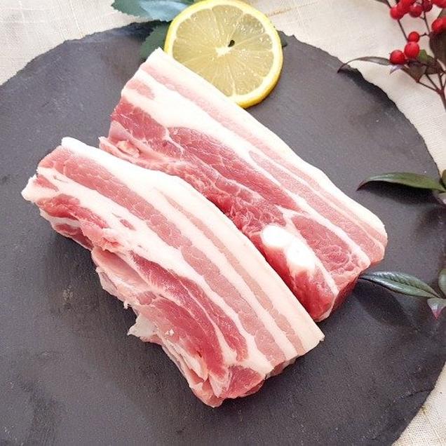 [로컬상품관] (착한고기마을)국내산 무항생제 생 삼겹살 500g(구이용/수육용/숯불용/대패용)10630