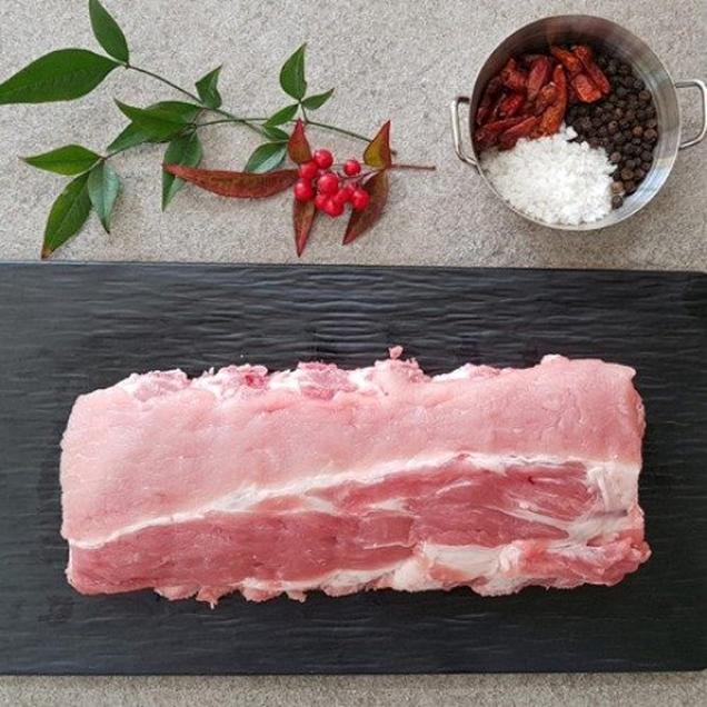 [로컬상품관] (착한고기마을)국내산 무항생제 돈 등갈비1kg10682