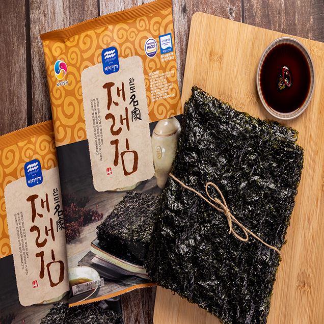 [완도명가] B45 지주식 재래구이김 7매x10봉10686