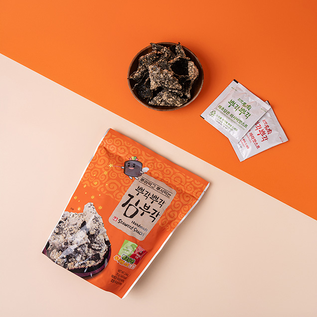 [완도명가] 뿌각뿌각 김부각 70g (와사비맛스프,마라맛스프포함)10805