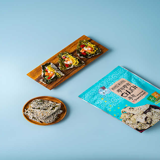 [완도명가] 뿌각뿌각 다시마부각 60g (바실어니언맛스프, 칠리치즈맛스프 포함)10806