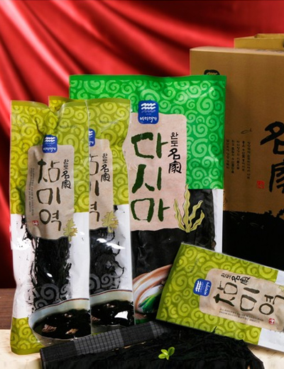 [완도명가] S59 해조세트 (건다시마 200g, 건미역 40gx3봉)10846