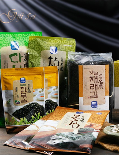 [완도명가] S65 귀한특선선물세트3호(대멸치,재래김,돌김구이김, 녹차자반볶음, 건다시마, 미역)10853