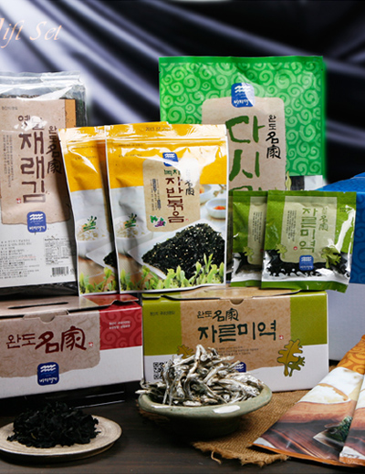 [완도명가] S66 귀한특선선물세트4호 (대멸치,재래김,돌김구이김,녹차자반볶음,다시마,자른미역)10854