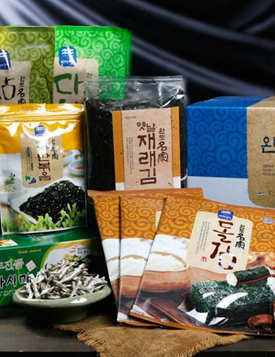 [완도명가] S68 귀한특선선물세트6호 (조림멸치,대멸치,건새우,재래김,쌈다시마,돌김구이김,녹차자반볶음,다시마,미역)10856