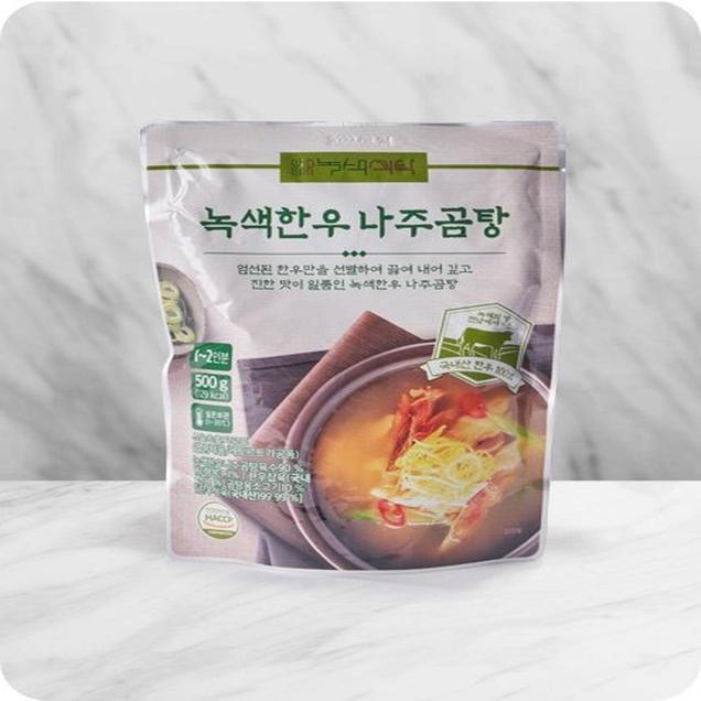(자연과농부들)녹색한우 무항생제 나주곰탕 500g10914