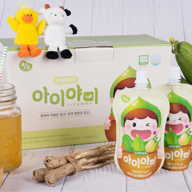 (자연과농부들)참든 아이야미 수세미오이즙 100ml*20개입 (산지발송)10929