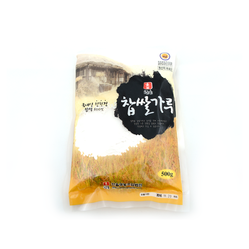 [수자원] (한솔영농조합) 참한솔 찹쌀가루 500g11339