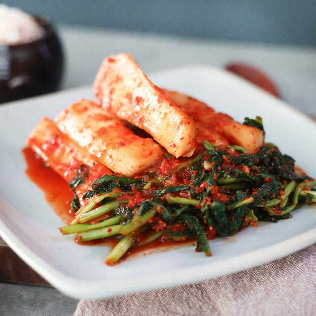 (블랙빈) 전라도 총각김치 2KG 알타리김치 총각무11462