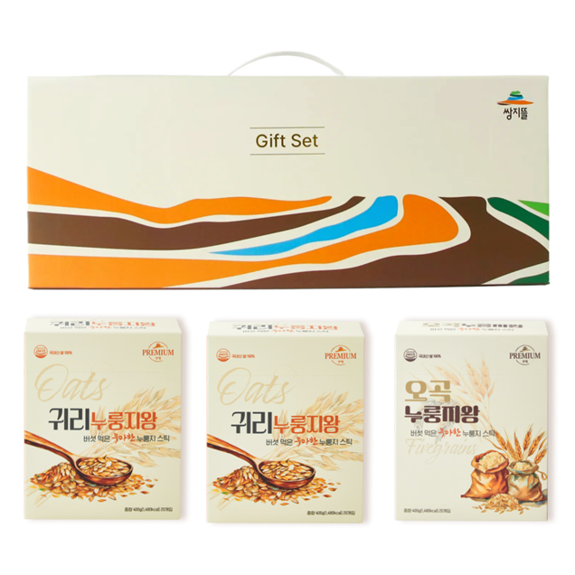 (쌍지뜰) 스틱누룽지 기프트세트11497