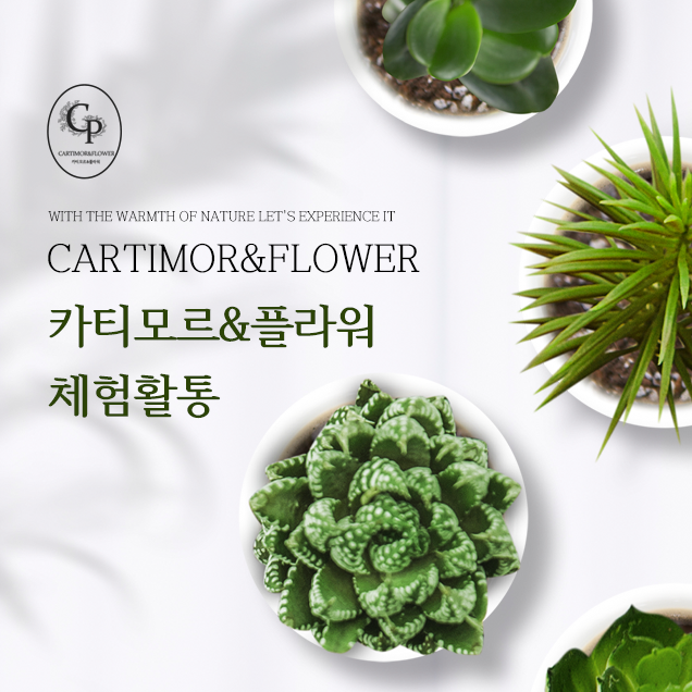 [체험티켓] (카티모르&플라워) 식물과 함께하는 체험 4종 (광양)11577
